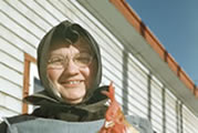 Sister Laroche. Fort Smith, NWT, 1955.  