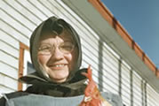 Soeur Laroche, Fort Smith, TNO, 1955. (N-2001-002-7687)   