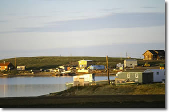 Tuktoyaktuk in the summer